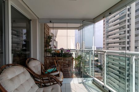 Varanda da Sala de apartamento à venda com 3 quartos, 117m² em Vila Leopoldina, São Paulo