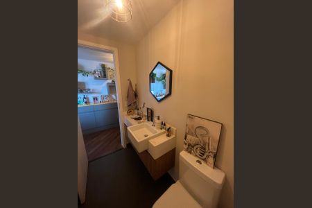 Lavabo de apartamento à venda com 3 quartos, 125m² em Vila Ipojuca, São Paulo