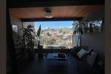 Varanda de apartamento à venda com 3 quartos, 125m² em Vila Ipojuca, São Paulo