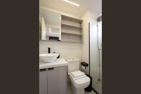 Apartamento à venda com 27m², 1 quarto e sem vagaBanheiro da Suíte