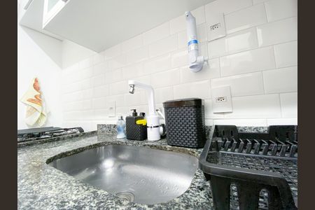 Cozinha de apartamento à venda com 2 quartos, 57m² em Barra Funda, São Paulo