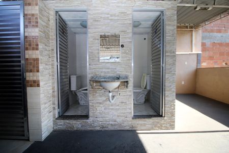 Casa à venda com 600m², 4 quartos e 7 vagasBanheiro do terraço