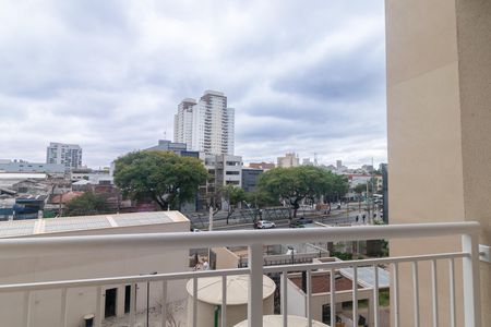 Vista da Varanda da Suíte de apartamento para alugar com 1 quarto, 27m² em Bom Retiro, São Paulo