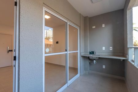 Varanda da Sala de apartamento à venda com 2 quartos, 53m² em Pampulha, Belo Horizonte