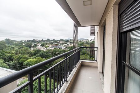 Varanda do Studio de apartamento para alugar com 1 quarto, 40m² em Empresarial 18 do Forte, Barueri