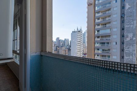 Varanda da Sala de apartamento para alugar com 3 quartos, 157m² em Consolação, São Paulo