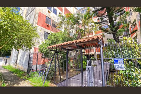 Apartamento para alugar com 61m², 2 quartos e 1 vagaFachada do bloco cin placa