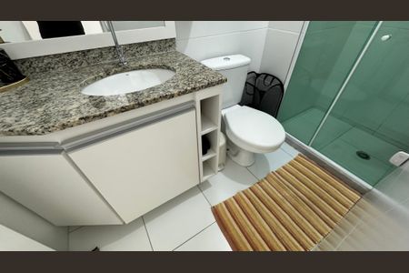 Apartamento para alugar com 70m², 2 quartos e 1 vaga Apartamento para alugar com 70m², 2 quartos e 1 vagaBanheiro