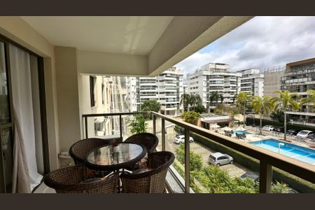 Varanda de apartamento para alugar com 2 quartos, 70m² em Recreio dos Bandeirantes, Rio de Janeiro