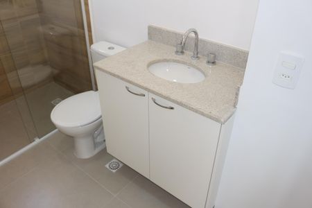 Banheiro de apartamento para alugar com 1 quarto, 44m² em Santa Paula, São Caetano do Sul
