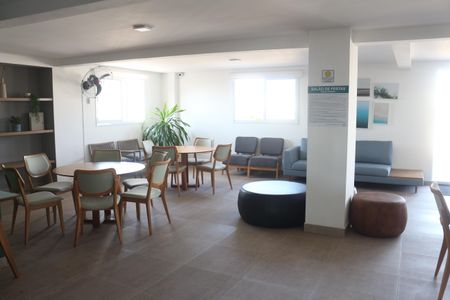 Apartamento para alugar com 44m², 1 quarto e 1 vagaÁrea comum - Salão de festas