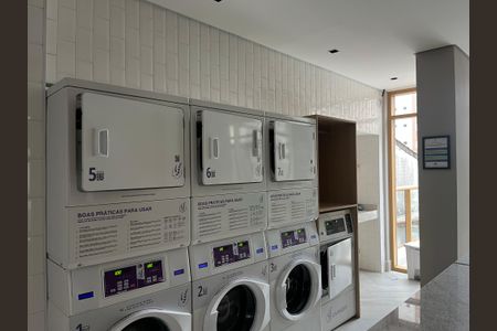 Studio à venda com 40m², 1 quarto e sem vagaLavanderia