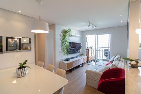 Sala de apartamento à venda com 2 quartos, 58m² em Vila Polopoli, São Paulo