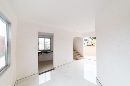 Sala de apartamento à venda com 2 quartos, 88m² em Santa Cruz, Belo Horizonte