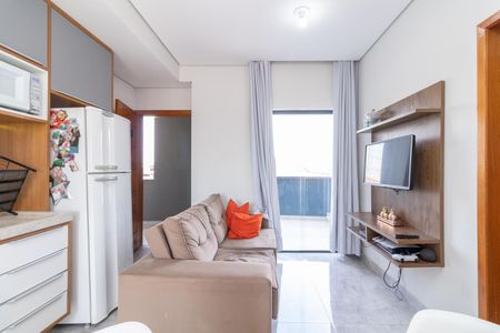 Sala de apartamento para alugar com 2 quartos, 42m² em Vila Granada, São Paulo