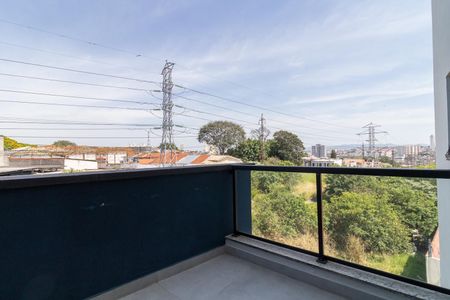 Varanda da Sala de apartamento para alugar com 2 quartos, 42m² em Vila Granada, São Paulo