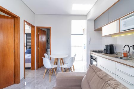 Sala de apartamento para alugar com 2 quartos, 42m² em Vila Granada, São Paulo