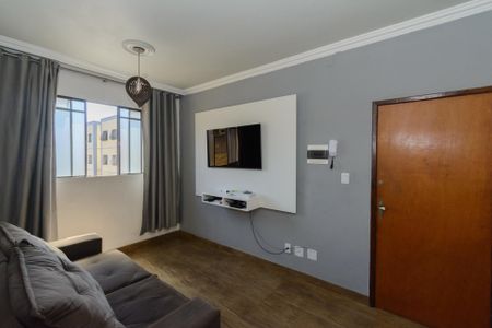 Sala de apartamento à venda com 2 quartos, 50m² em Inconfidentes, Contagem