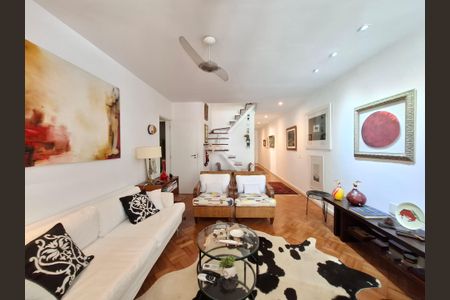 Sala de apartamento à venda com 4 quartos, 200m² em Botafogo, Rio de Janeiro