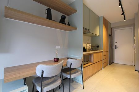 Studio à venda com 45m², 1 quarto e 1 vagaStudio 