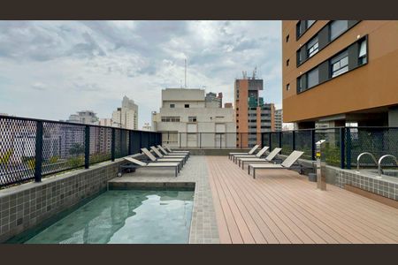 Studio para alugar com 24m², 1 quarto e sem vagaÁrea comum - Piscina
