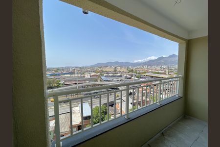 Varanda da Sala de apartamento para alugar com 2 quartos, 48m² em Del Castilho, Rio de Janeiro