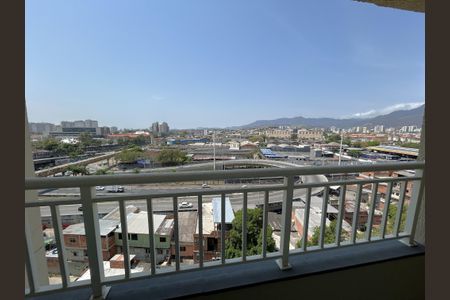 Vista da varanda da sala de apartamento para alugar com 2 quartos, 48m² em Del Castilho, Rio de Janeiro