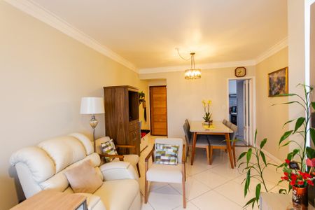 Sala de apartamento à venda com 3 quartos, 97m² em Vila Curuçá, Santo André