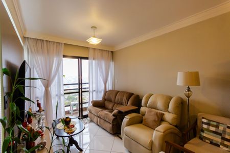 Sala de apartamento à venda com 3 quartos, 97m² em Vila Curuçá, Santo André