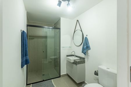 Studio à venda com 25m², 1 quarto e sem vaga Studio à venda com 25m², 1 quarto e sem vagaBanheiro