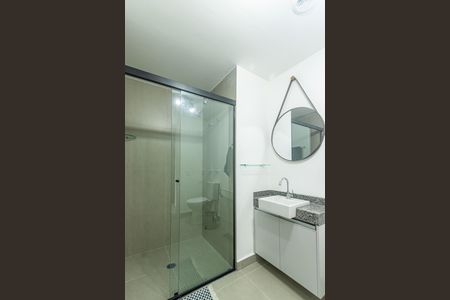 Studio à venda com 25m², 1 quarto e sem vaga Studio à venda com 25m², 1 quarto e sem vagaBanheiro
