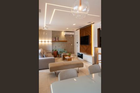 Sala de apartamento à venda com 4 quartos, 154m² em Gutierrez, Belo Horizonte