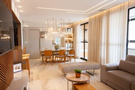 Sala de apartamento à venda com 4 quartos, 154m² em Gutierrez, Belo Horizonte