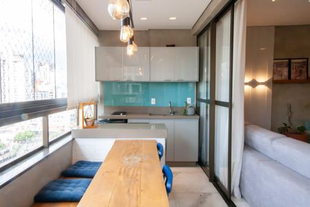 Varanda de apartamento à venda com 4 quartos, 154m² em Gutierrez, Belo Horizonte