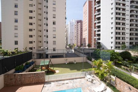 Vista da Varanda de apartamento à venda com 2 quartos, 77m² em Brooklin, São Paulo