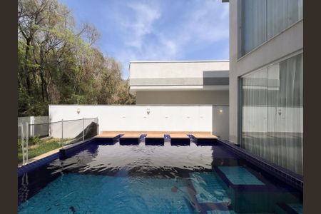 Piscina de casa de condomínio para alugar com 3 quartos, 390m² em Gquitba, Valinhos