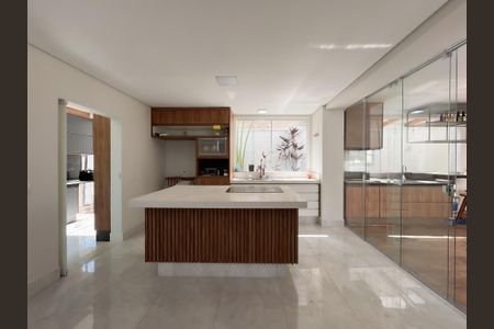 Casa de condomínio para alugar com 390m², 3 quartos e 5 vagasCozinha