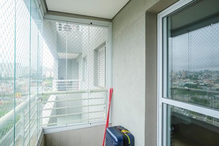 Varanda de kitnet/studio para alugar com 1 quarto, 44m² em Centro, São Caetano do Sul