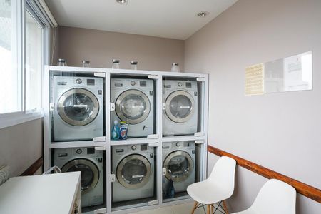 Studio para alugar com 44m², 1 quarto e 1 vagaLavanderia