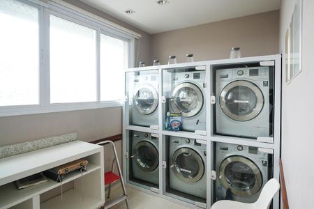 Studio para alugar com 44m², 1 quarto e 1 vagaLavanderia