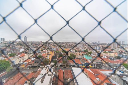 Vista da Varanda Gourmet de apartamento à venda com 2 quartos, 70m² em Vila Curuçá, Santo André
