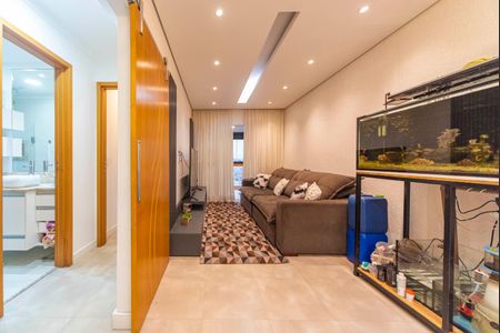 Sala de apartamento à venda com 2 quartos, 70m² em Vila Curuçá, Santo André