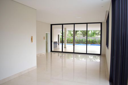 Sala de casa de condomínio para alugar com 5 quartos, 550m² em Bonfim Paulista, Ribeirão Preto