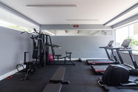 Apartamento para alugar com 120m², 3 quartos e 1 vaga Apartamento para alugar com 120m², 3 quartos e 1 vagaÁrea comum - Academia