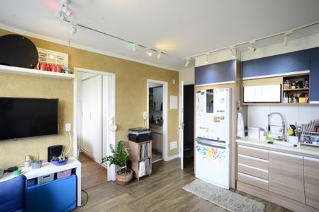 Sala de apartamento para alugar com 1 quarto, 32m² em Cambuci, São Paulo