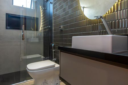 Banheiro Social de apartamento à venda com 3 quartos, 86m² em Dona Clara, Belo Horizonte