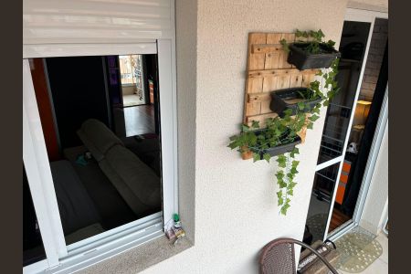 Sacada da Sala/Quarto de apartamento à venda com 1 quarto, 35m² em Centro, Guarulhos