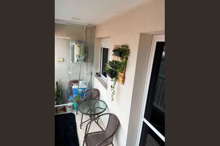 Sacada da Sala/Quarto de apartamento à venda com 1 quarto, 35m² em Centro, Guarulhos