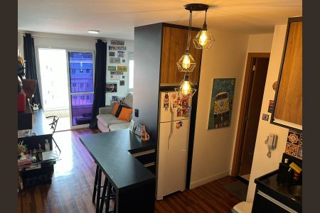 Cozinha de apartamento à venda com 1 quarto, 35m² em Centro, Guarulhos