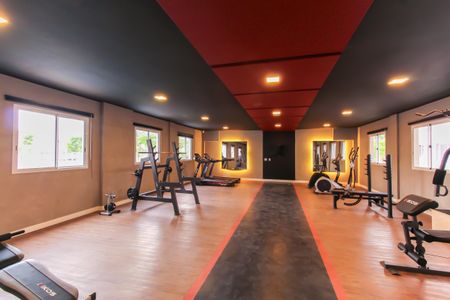 Apartamento para alugar com 34m², 2 quartos e sem vaga Apartamento para alugar com 34m², 2 quartos e sem vagaÁrea comum - Academia